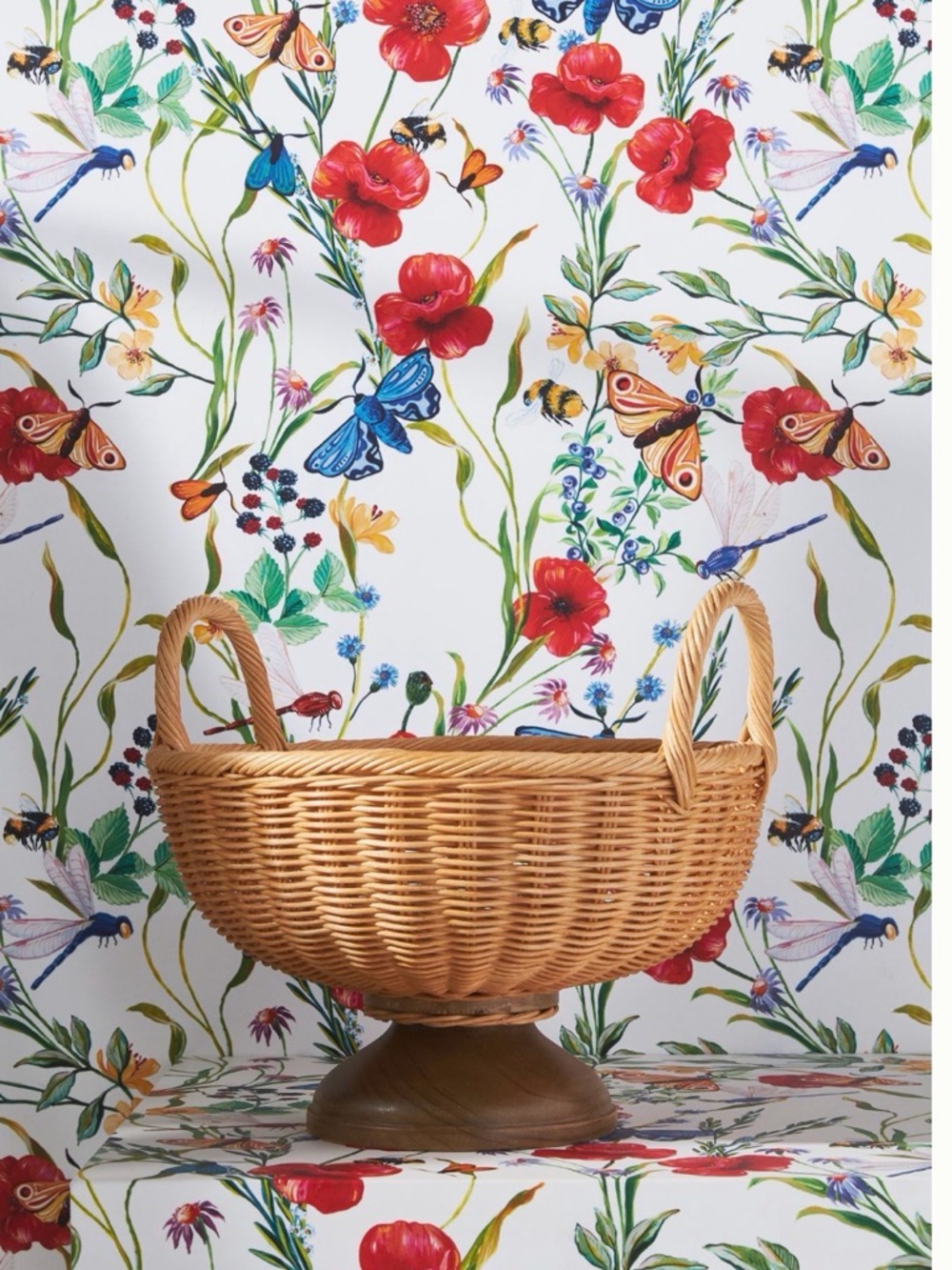 Anthropologie X Mark D Sikes woven Vessell